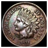 1873 Indian Head Cent CLOSELY UNCIRCULATED