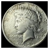 1921 Silver Peace Dollar LIGHTLY CIRCULATED