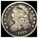 1835 Capped Bust Dime NICELY CIRCULATED