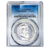 1955 Franklin Half Dollar PCGS MS64 "Bugs Bunny"