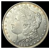 1896 Silver Morgan Dollar UNCIRCULATED