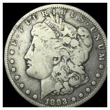 1893-O Silver Morgan Dollar LIGHTLY CIRCULATED