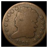 1828 Classic Head Half Cent LIGHTLY CIRCULATED