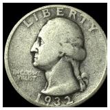 1932-D Silver Washington Quarter LIGHTLY CIRCULATE