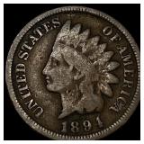 1894 Indian Head Cent LIGHTLY CIRCULATED