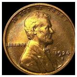 1924-S Lincoln Wheat Cent UNCIRCULATED