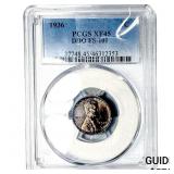 1936 Wheat Cent PCGS XF45 DDO FS-101