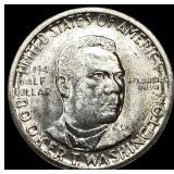 1946 Silver Half Dollar Booker T. Washington GEM B