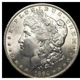1884-O Silver Morgan Dollar GEM BU