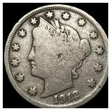 1912-S Liberty Head Nickel LIGHTLY CIRCULATED
