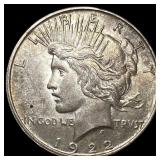 1922 Silver Peace Dollar UNCIRCULATED