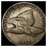 1857 Flying Eagle Cent LIGHTLY CIRCULATED