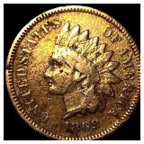 1869 Indian Head Cent NEARLY UNCIRCULATED