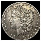 1886-O Silver Morgan Dollar NEARLY UNCIRCULATED