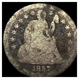 1857-O Seated Liberty Dime NICELY CIRCULATED