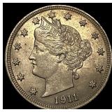 1911 Liberty Head Nickel UNCIRCULATED
