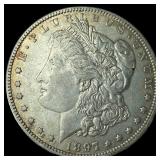 1897-O Silver Morgan Dollar CLOSELY UNCIRCULATED