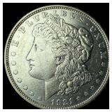 1921-D Silver Morgan Dollar CLOSELY UNCIRCULATED