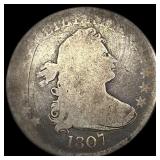 1807 Draped Bust Half Dollar NICELY CIRCULATED