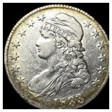 1833 Capped Bust Half Dollar CLOSELY UNCIRCULATED
