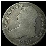 1826 Capped Bust Half Dollar NICELY CIRCULATED