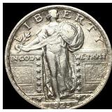1925 Standing Liberty Silver Quarter CHOICE AU