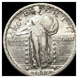 1917 Type 1 Standing Liberty Quarter UNCIRCULATED