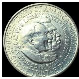 1954-S Silver Booker T. Washington/Carver Half Dol