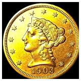 1903 Liberty Head Gold Quarter Eagle $2.50 CLOSELY