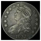 1823 Capped Bust Half Dollar NEARLY UNCIRCULATED