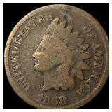 1868 Indian Head Cent NICELY CIRCULATED NICELY CI