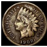 1908-S Indian Head Cent LIGHTLY CIRCULATED
