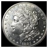1881-S Silver Morgan Dollar CHOICE BU