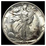 1935-S Silver Walking Liberty Half Dollar CHOICE B