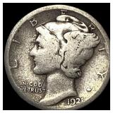 1921-D Silver Mercury Dime LIGHTLY CIRCULATED