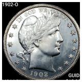 1902-O Barber Half Dollar CHOICE BU PL