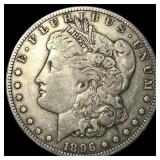 1896-S Silver Morgan Dollar NEARLY UNCIRCULATED