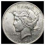 1926 Peace Silver Dollar CHOICE AU