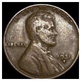 1931-S Lincoln Wheat Cent NEARLY UNCIRCULATED