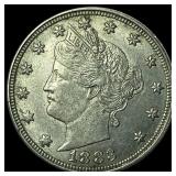 1883 Liberty Head Nickel No Cents UNCIRCULATED