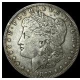 1893 Morgan Silver Dollar LIGHTLY CIRCULATED