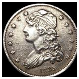 1835 Capped Bust Silver Quarter CLOSELY UNCIRCULAT