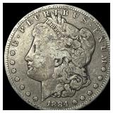 1884-S Silver Morgan Dollar LIGHTLY CIRCULATED