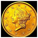 1853 Gold $1 Liberty Head UNCIRCULATED