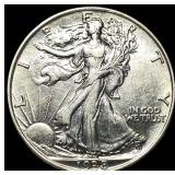 1938 Silver Half Dollar Walking Liberty CHOICE AU