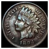 1894 Indian Head Cent CLOSELY UNCIRCULATED