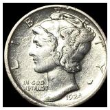 1924-S Silver Mercury Dime UNCIRCULATED