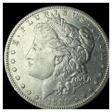 1885-S Silver Morgan Dollar NEARLY UNCIRCULATED