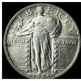 1924 Standing Liberty Silver Quarter UNCIRCULATED