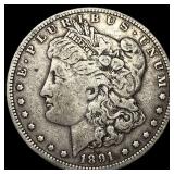 1891-O Silver Morgan Dollar LIGHTLY CIRCULATED